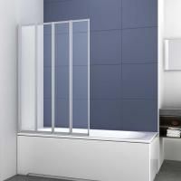 Душевая шторка на ванну Vincea VSB-31100CL, 1000*1400, хром, стекло прозрачное