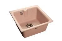 Кухонная мойка GranFest PRACTIK P-420 светло-розовый