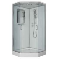 Душевая кабина Niagara Premium NG-6002-01D 100х100х220, низкий поддон 16 см, стекло прозрачное