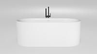 Ванна отдельностоящая Salini PERLA 170x80 покраска по RAL полностью, S-Stone, матовый 1049201MF