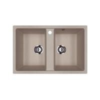 Кухонная мойка Ulgran U-608-302, песочный