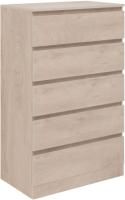 Комод Aquanet Сканди 700x400 Дуб эдгрейн (5 ящиков)