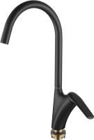 Смеситель для кухни RUSH Nevis NE1735-22Black черный