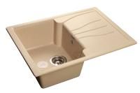 Кухонная мойка GranFest STANDART S-680L бежевый