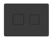 Кнопка Cersanit ACCENTO SQUARE для AQUA 50 пневматическая пластик черный матовый, 63838