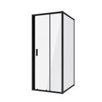 Душевое ограждение Niagara Nova NG-82-9AB-A90B 90x90x195 квадрат, дверь раздвижная