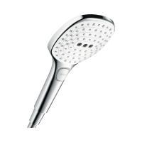 Hansgrohe Raindance Select E120 Air 3jet ручной душ хром-белый матовый 26520400