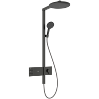 Душевая система Hansgrohe Raindance Alive S Showerpipe 300 ShowerSelect Comfort. 24595340. матовый черный хром 24595340