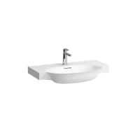 Подвесная раковина The New Classic 80х48х14 см, с отв. для смесителя, SaphirKeramik, с отв. под смеситель 8.1385.5.000.104.1