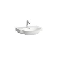 Накладная раковина The New Classic 60х48х14 см, SaphirKeramik, с отв. под смеситель 8.1385.3.000.104.1