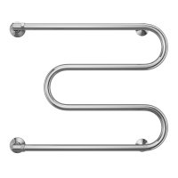 Полотенцесушитель водяной TERMINUS М-образный (3/4") 600х500 без американок в комплекте