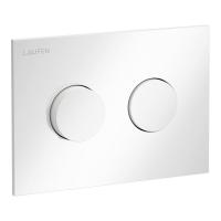 Laufen INEO GROOVE Клавиша смыва, цвет: белый глянцевый 9.0011.7.000.000.1