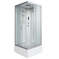 Душевая кабина Niagara Classic NG-1108-14P 90х90х215, средний поддон 26 см, стекло матовое с полкой