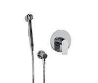 Встраиваемый комплект для биде со шлангом 120 см WasserKRAFT A06157