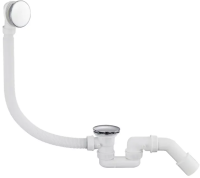 Автоматический сливы-перелив для ванны Grocenberg GB230 Хром