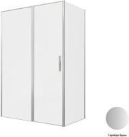 Душевой уголок Allen Brau Priority 140x80 3.31035.BA + 3.31041.BA серебро браш
