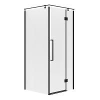 Душевое ограждение  Niagara Nova  NG-6832-34BLACK (100*100*195) квадрат, двери распашные