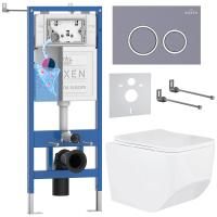 Комплект 6 в 1 RoxenBath StounFix Dual Fresh 966110  (состоит из: 710200, Santi 410260DG, 530145-01)