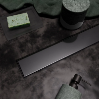 Душевой лоток Veconi Stesso Graphite  900