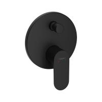 Hansgrohe Rebris S Встраиваемый смеситель для ванны черный матовый 72466670