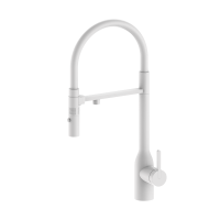 Смеситель для кухни MAGNETO ONE, белый матовый, Ma213188-WH, Paulmark