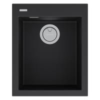 Мойка DECORATION 41, ACRYSTONE, PM934150-AN, ANTRACITE, 410х500 мм, Paulmark