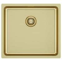 Мойка нерж. сталь VISTA 48, PM304844-LG, светлое золото, 480х440мм, Paulmark