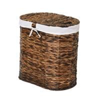 Плетеная корзина для белья WasserKRAFT Dill WB-611-L