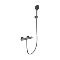 Смеситель для душа с термостатом WONZON & WOGHAND, Темный графит (WW-B2029-A-BGG)