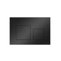 Кнопка смыва Balance, клавиши Square, цвет черный матовый, CN12-002MB