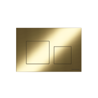 Кнопка смыва Balance, клавиши Square, цвет брашированное золото, CN12-002BG