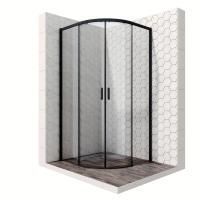 Душевое ограждение Ambassador Queen 11011201Black 900x900x2000