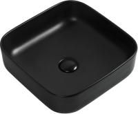 Раковина Aquanet City-1-MB 38.5 черный