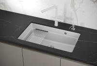 Мойка для кухни Granula Kitchen Space 7303U арктик, 73х45 см, прямоугольная