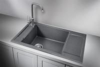 Мойка для кухни Granula 7806 графит, 78х50 см, прямоугольная