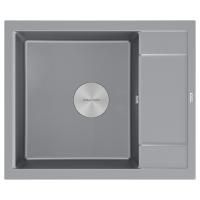Мойка FLUGEN 50-600, IT-GRANIT, PM216050-GRM, серый металлик, 600х500 мм, Paulmark