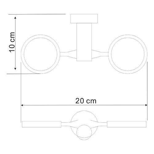 Держатель двойной WasserKRAFT Donau C177