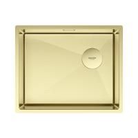 Мойка нерж. сталь NEXT-SKEW 54 UNI, PM885444-LG, светлое золото, 540х440мм, Paulmark 1,2мм