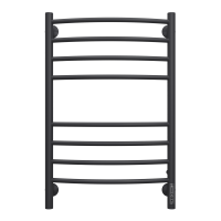 Полотенцесушитель электрический TERMINUS Классик П8 500х800 электро КС 9005 матовый