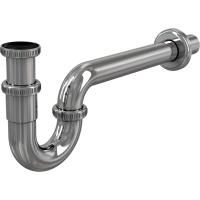 Сифон для биде Alcaplast Ø32 металл, A45E