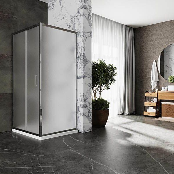 Душевой уголок Roxen Caspia 55060-100C (100*80*195)