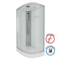 Душевая кабина Niagara Eco E120/80/13L/MT (120х80х215) низкий поддон(13см),стекло матовое,