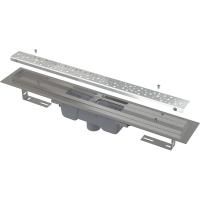 Водоотводящий желоб Alcaplast Antivandal с решеткой вертикальный сток APZ1011-1050L