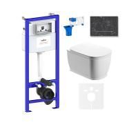 Комплект инсталляции и унитаза 7 в 1 Lavinia Boho Relfix Bell Pro Rimless 75110031