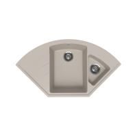 Кухонная мойка Ulgran Quartz Marta 1000-02, лен