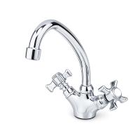 Смеситель для кухни FRAP F4124, хром