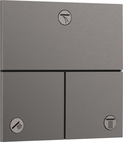 Клапан для скрытой установки Hansgrohe ShowerSelect Comfort S. 15573340. матовый черный хром 15573340