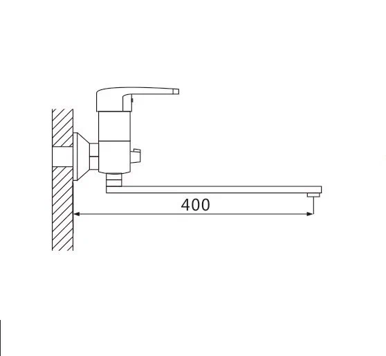 Смеситель для ванны Shevanik S5022F