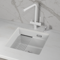 Мойка для кухни Granula Kitchen Space 4501iU арктик, 45х45 см, квадратная