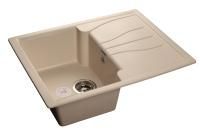 Кухонная мойка GranFest STANDART S-680L белый